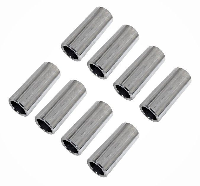 SBC TOOL STEEL WRIST PINS .927 DIAMETER .200 WALL 146 GRAM WT. SET OF 8